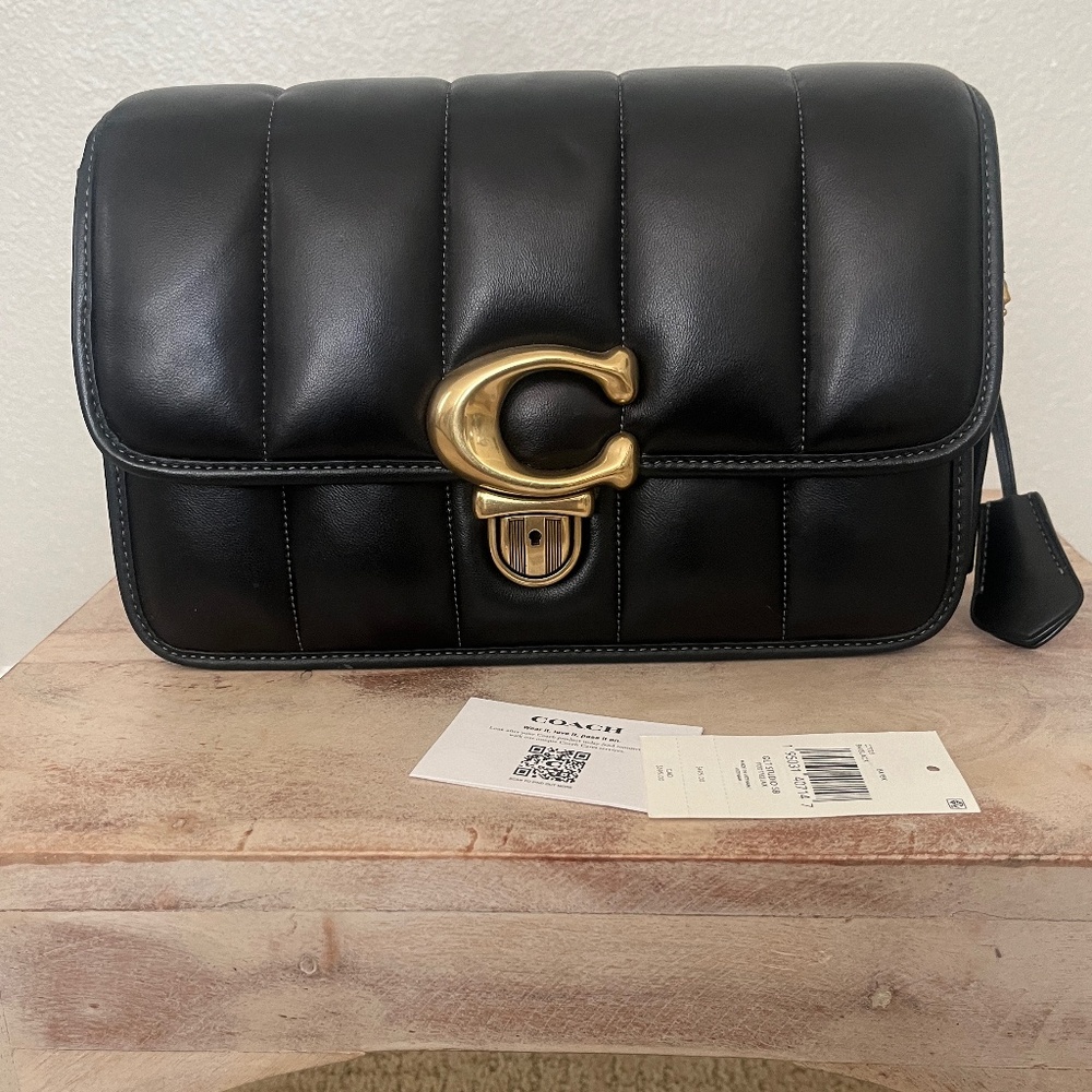 Coach Quilted Studio Shoulder Bag